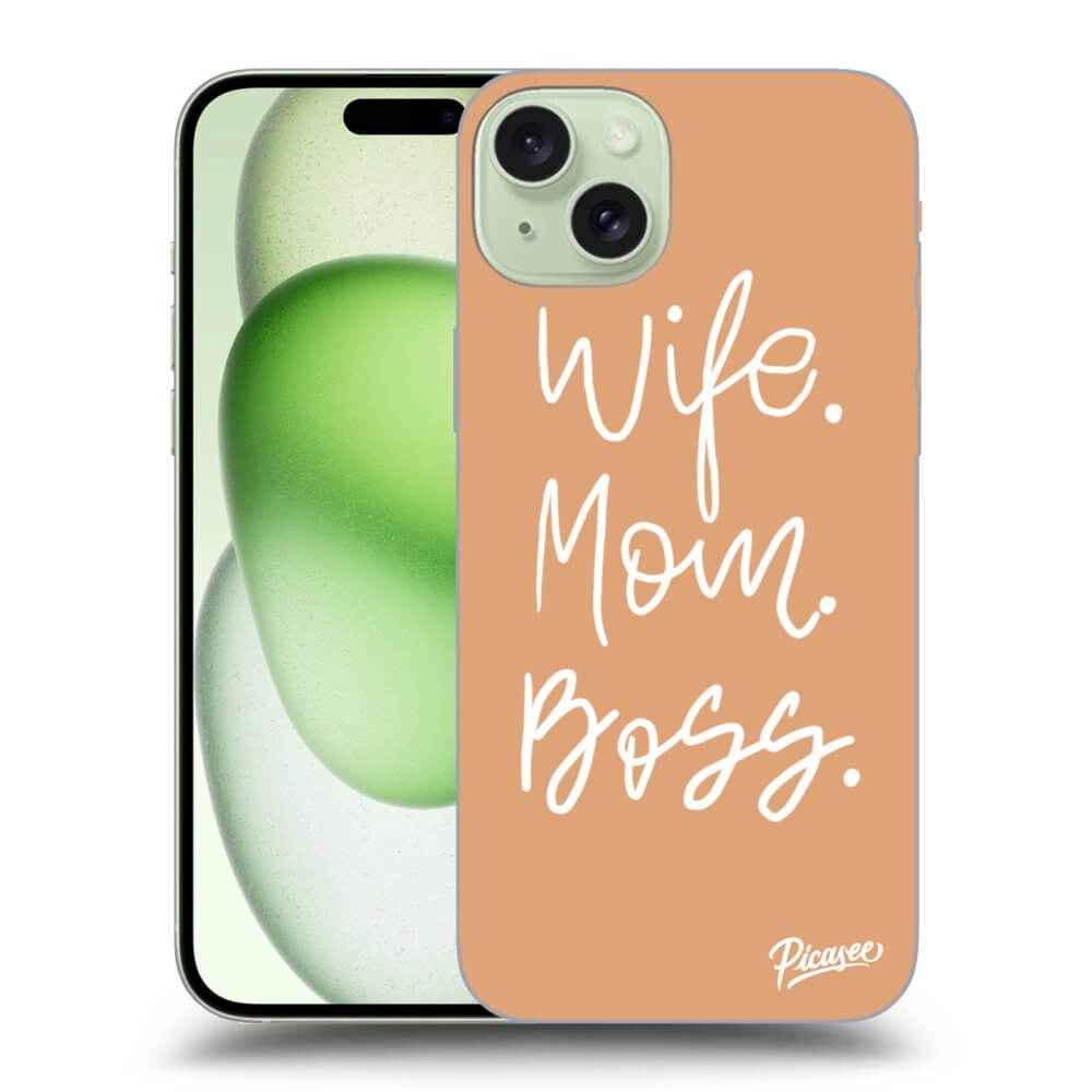 Picasee ULTIMATE CASE MagSafe Apple iPhone 15 Plus - készülékre - Boss Mama