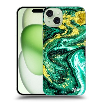 Szilikon tok erre a típusra Apple iPhone 15 Plus - Green Gold