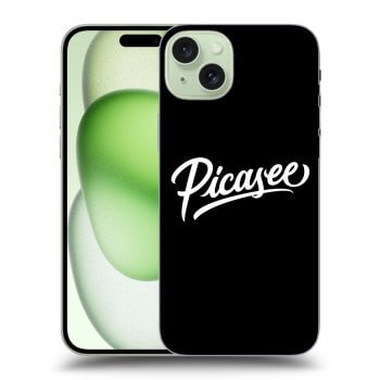 Szilikon tok erre a típusra Apple iPhone 15 Plus - Picasee - White