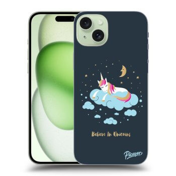 Szilikon tok erre a típusra Apple iPhone 15 Plus - Believe In Unicorns