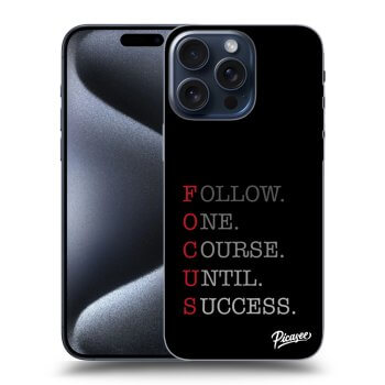 Szilikon tok erre a típusra Apple iPhone 15 Pro Max - Focus