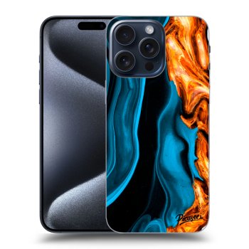 Szilikon tok erre a típusra Apple iPhone 15 Pro Max - Gold blue