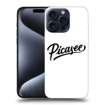 Szilikon tok erre a típusra Apple iPhone 15 Pro Max - Picasee - black