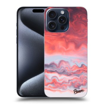 Szilikon tok erre a típusra Apple iPhone 15 Pro Max - Sunset