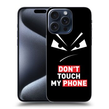 Szilikon tok erre a típusra Apple iPhone 15 Pro Max - Evil Eye - Transparent