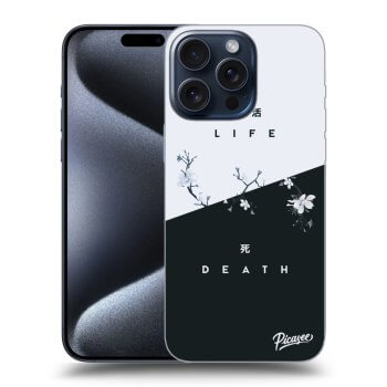 Szilikon tok erre a típusra Apple iPhone 15 Pro Max - Life - Death