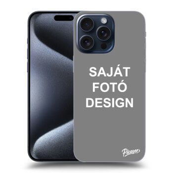 Szilikon tok erre a típusra Apple iPhone 15 Pro Max - Saját fotó/motívum