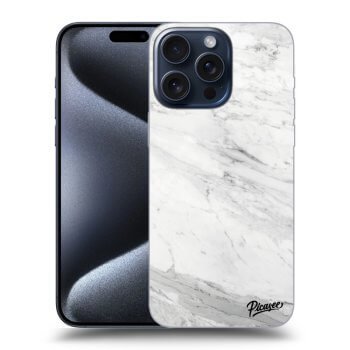 Picasee ULTIMATE CASE MagSafe Apple iPhone 15 Pro Max - készülékre - White marble