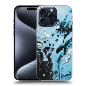 Szilikon tok erre a típusra Apple iPhone 15 Pro Max - Organic blue