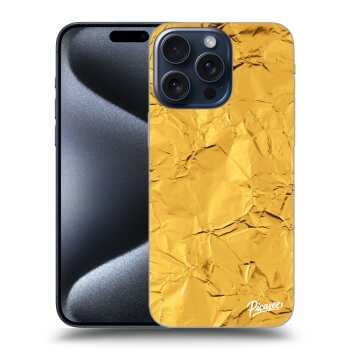 Szilikon tok erre a típusra Apple iPhone 15 Pro Max - Gold