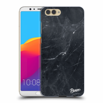 Picasee műanyag átlátszó tok az alábbi mobiltelefonokra Honor View 10 - Black marble