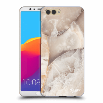 Picasee műanyag átlátszó tok az alábbi mobiltelefonokra Honor View 10 - Cream marble