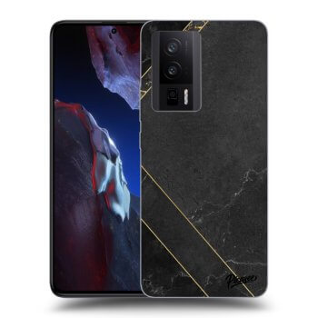 Szilikon tok erre a típusra Xiaomi Poco F5 Pro 5G - Black tile