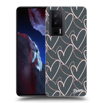 Szilikon tok erre a típusra Xiaomi Poco F5 Pro 5G - Lots of love