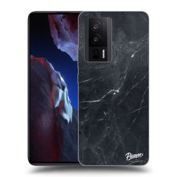 Szilikon tok erre a típusra Xiaomi Poco F5 Pro 5G - Black marble