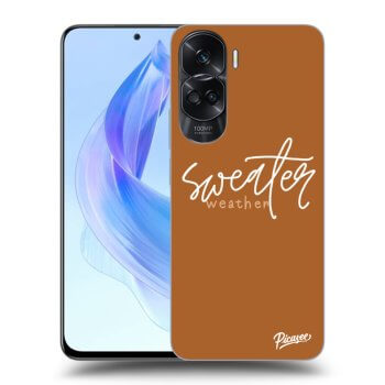 Szilikon tok erre a típusra Honor 90 Lite 5G - Sweater weather