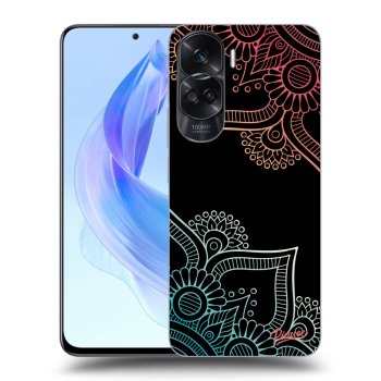 Szilikon tok erre a típusra Honor 90 Lite 5G - Flowers pattern