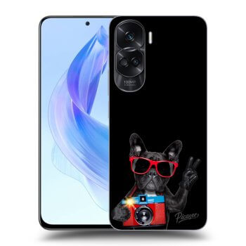 Szilikon tok erre a típusra Honor 90 Lite 5G - Französische Bulldogge