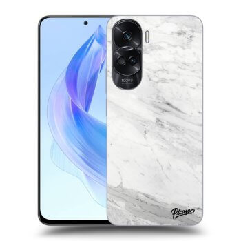 Szilikon tok erre a típusra Honor 90 Lite 5G - White marble