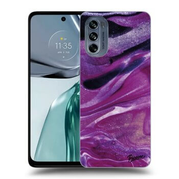 Tok az alábbi mobiltelefonokra Motorola Moto G62 - Purple glitter