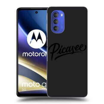 Tok az alábbi mobiltelefonokra Motorola Moto G51 - Picasee - black