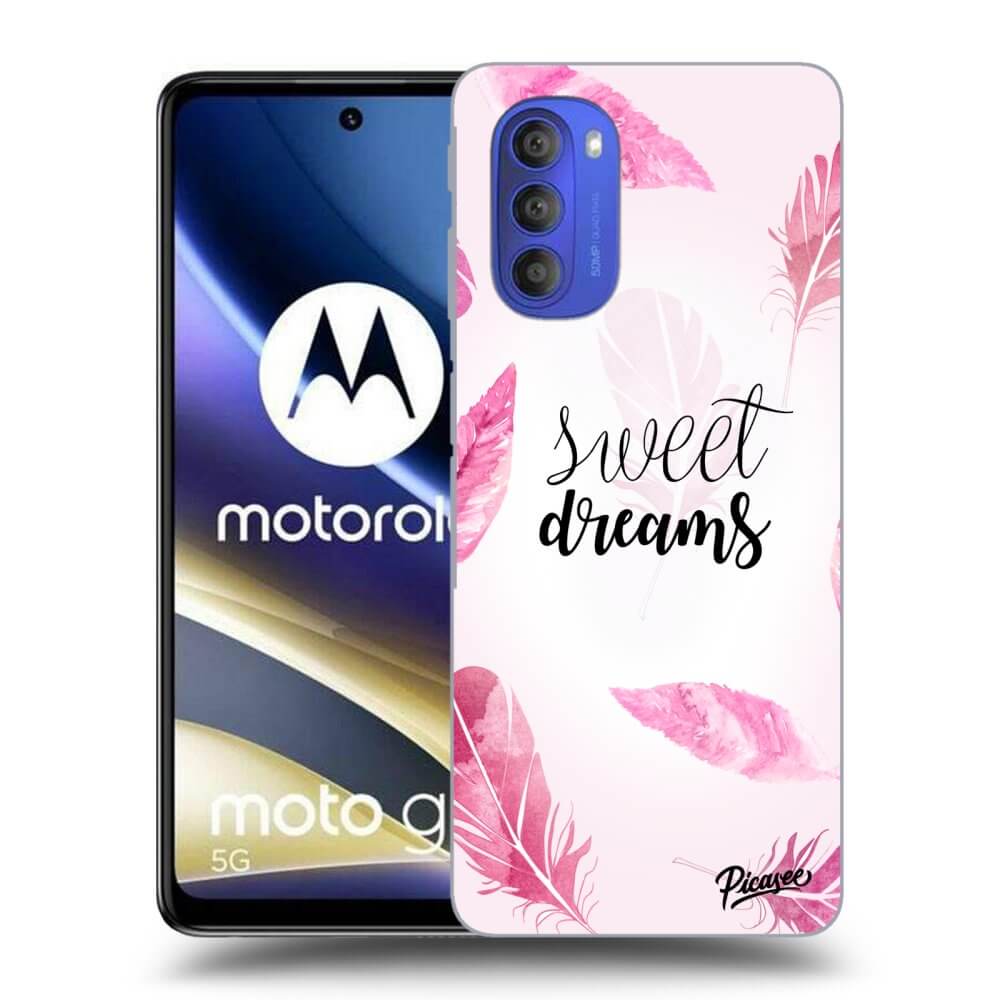 Picasee fekete szilikon tok az alábbi mobiltelefonokra Motorola Moto G51 - Sweet dreams