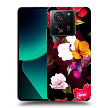 Szilikon tok erre a típusra Xiaomi 13T - Flowers and Berries