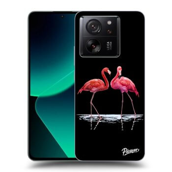 Szilikon tok erre a típusra Xiaomi 13T - Flamingos couple