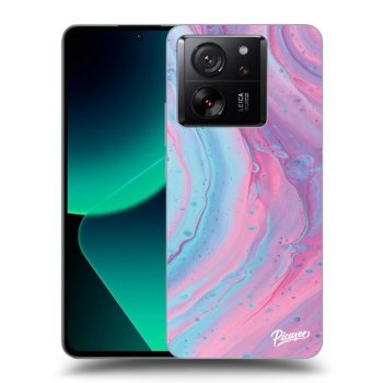Szilikon tok erre a típusra Xiaomi 13T - Pink liquid