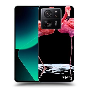 Szilikon tok erre a típusra Xiaomi 13T Pro - Flamingos couple