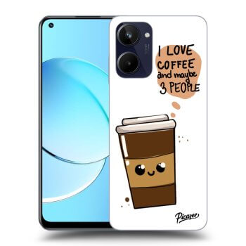 Szilikon tok erre a típusra Realme 10 4G - Cute coffee