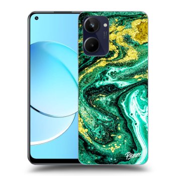 Szilikon tok erre a típusra Realme 10 4G - Green Gold