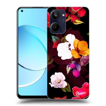 Szilikon tok erre a típusra Realme 10 4G - Flowers and Berries