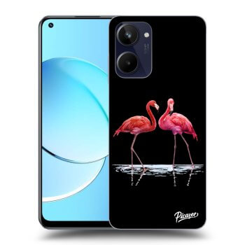 Picasee ULTIMATE CASE Realme 10 4G - készülékre - Flamingos couple