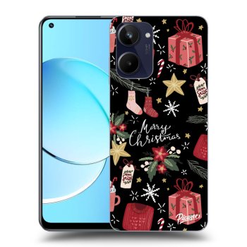 Szilikon tok erre a típusra Realme 10 4G - Christmas