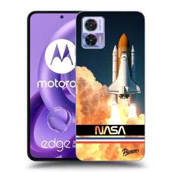 Picasee fekete szilikon tok az alábbi mobiltelefonokra Motorola Edge 30 Neo - Space Shuttle