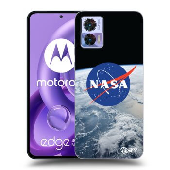 Picasee fekete szilikon tok az alábbi mobiltelefonokra Motorola Edge 30 Neo - Nasa Earth