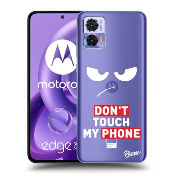 Tok az alábbi mobiltelefonokra Motorola Edge 30 Neo - Angry Eyes - Transparent