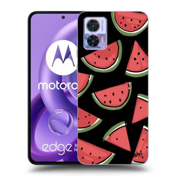 Picasee fekete szilikon tok az alábbi mobiltelefonokra Motorola Edge 30 Neo - Melone