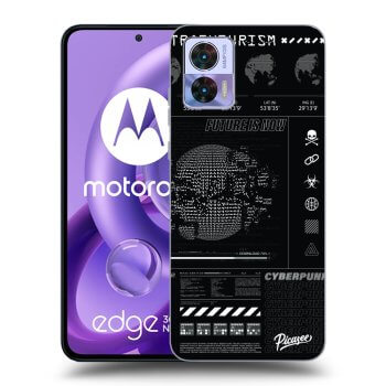 Picasee fekete szilikon tok az alábbi mobiltelefonokra Motorola Edge 30 Neo - FUTURE