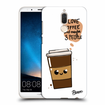 Picasee átlátszó szilikon tok az alábbi mobiltelefonokra Huawei Mate 10 Lite - Cute coffee
