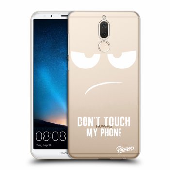 Picasee átlátszó szilikon tok az alábbi mobiltelefonokra Huawei Mate 10 Lite - Don't Touch My Phone