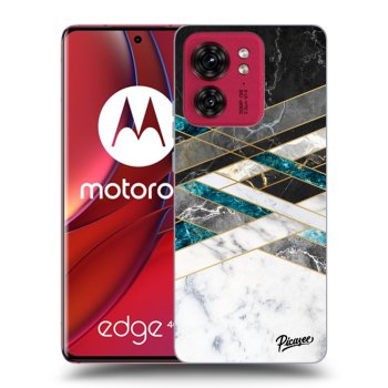 Tok az alábbi mobiltelefonokra Motorola Edge 40 - Black & White geometry
