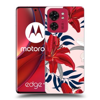 Tok az alábbi mobiltelefonokra Motorola Edge 40 - Red Lily