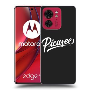 Tok az alábbi mobiltelefonokra Motorola Edge 40 - Picasee - White