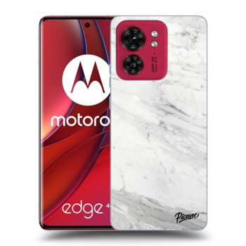 Tok az alábbi mobiltelefonokra Motorola Edge 40 - White marble