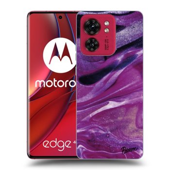 Tok az alábbi mobiltelefonokra Motorola Edge 40 - Purple glitter