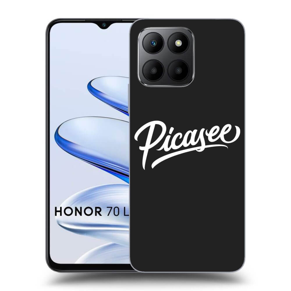 Fekete Szilikon Tok Az Alábbi Mobiltelefonokra Honor 70 Lite - Picasee - White