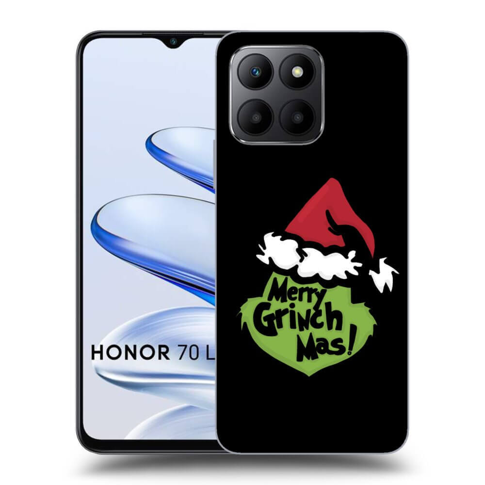 Fekete Szilikon Tok Az Alábbi Mobiltelefonokra Honor 70 Lite - Grinch 2
