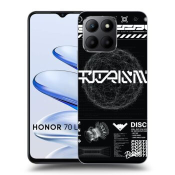 Szilikon tok erre a típusra Honor 70 Lite - BLACK DISCO